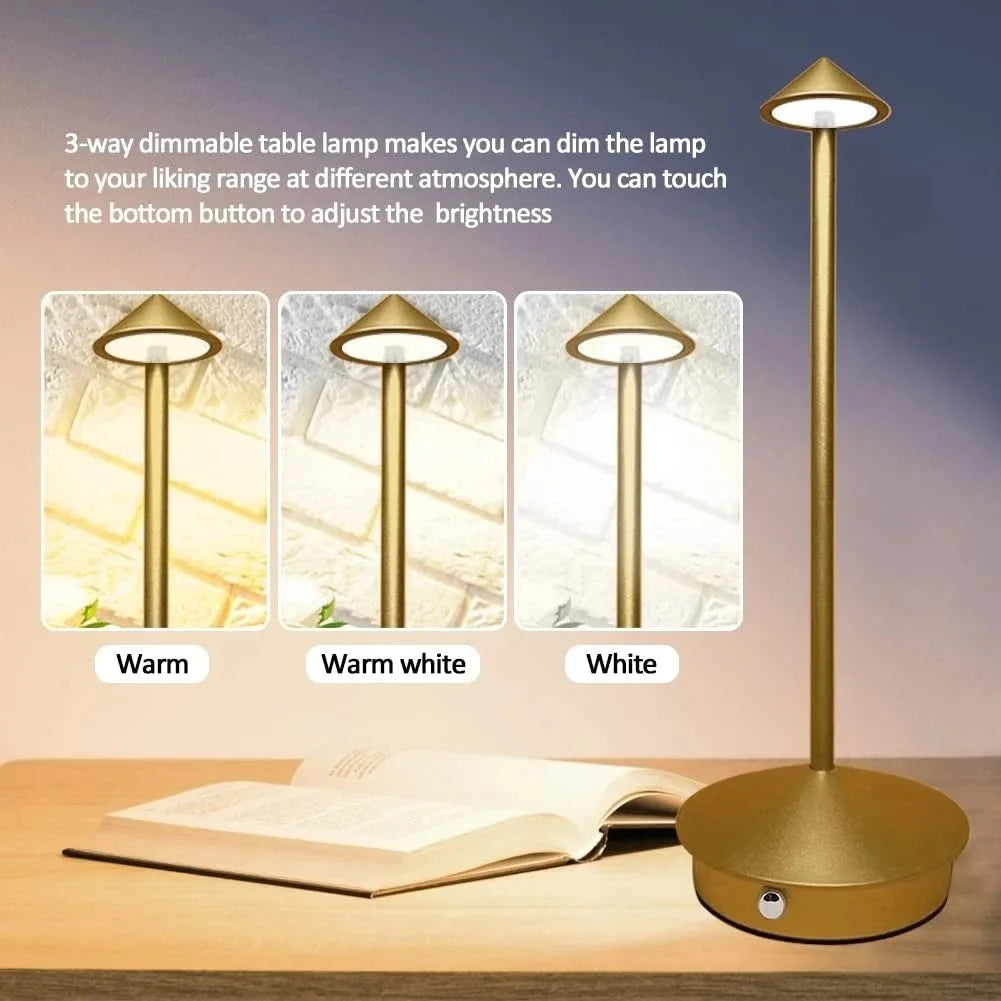 Touch the Future of Illumination - Gold