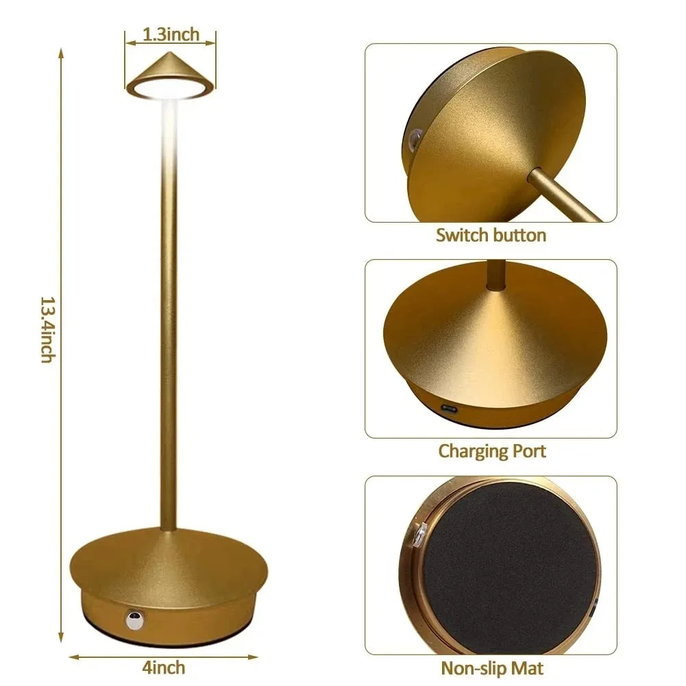 Touch the Future of Illumination - Gold