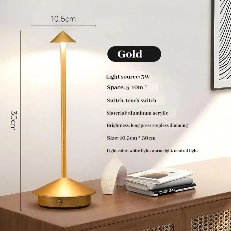 Touch the Future of Illumination - Gold