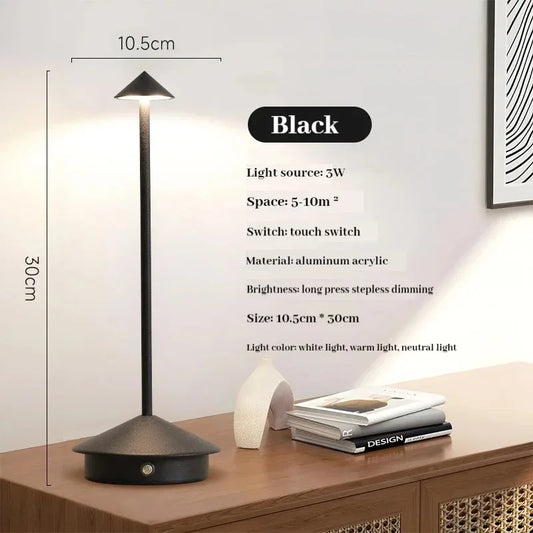 Touch the Future of Illumination - Black